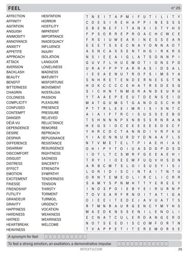 word search puzzles with large print character