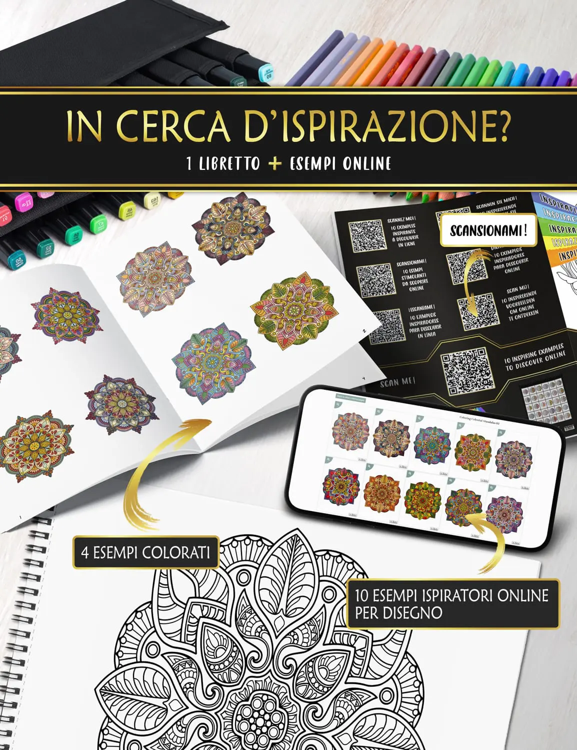 Scopri online esempi e armonie di colore per ispirarti nei tuoi momenti creativi.