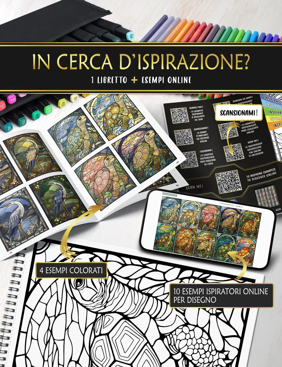 Scopri online esempi e armonie di colore per ispirarti nei tuoi momenti creativi.