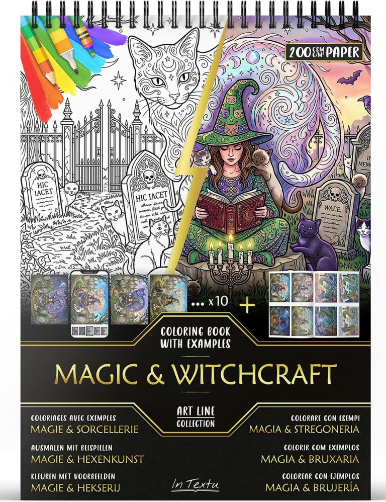 Ausmalbuch für Erwachsene mit 30 einzigartigen Motiven zum Ausmalen – ideal für Achtsamkeit, Entspannung und Kreativität.