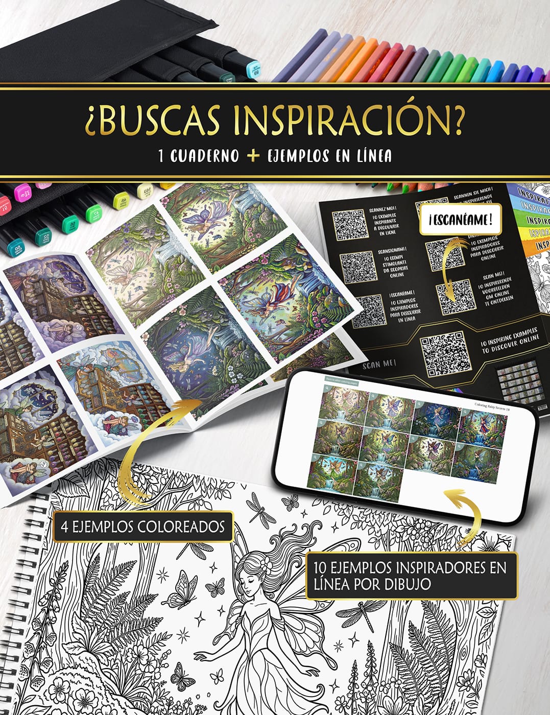 Ideas de color online para tus dibujos de "Secretos de Hadas" Encuentra inspiración online con ejemplos coloreados y combinaciones de colores armoniosas.